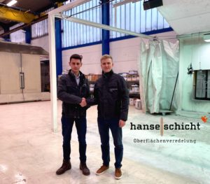 Pulverbeschichtung Hamburg industrie aluminium sandstrahlen korrosionsschutz lackieren